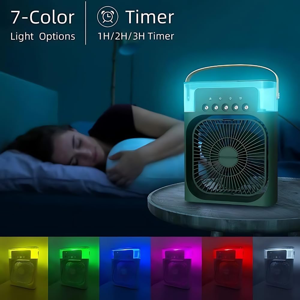 The Aura Home™ Arctic Air Mini Cooler | 3-in-1 Portable Cooling Fan