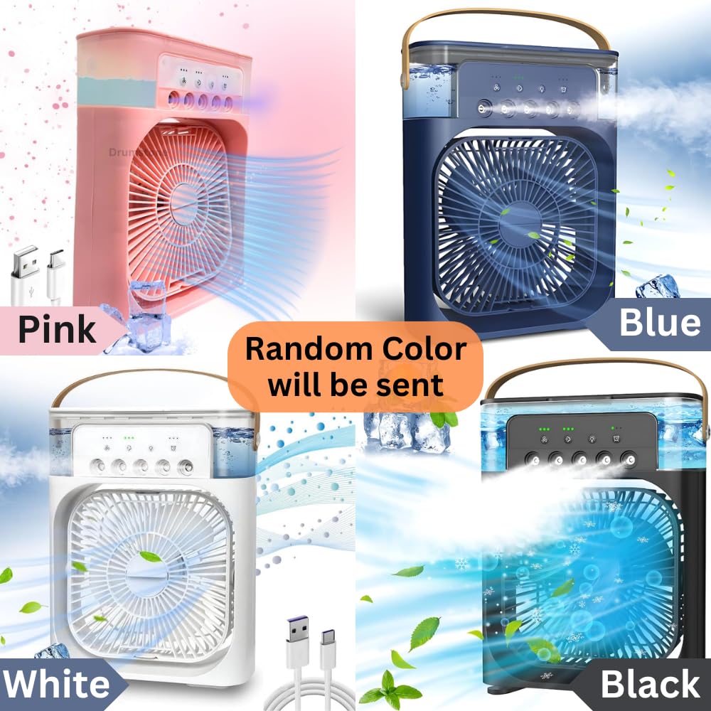 The Aura Home™ Arctic Air Mini Cooler | 3-in-1 Portable Cooling Fan