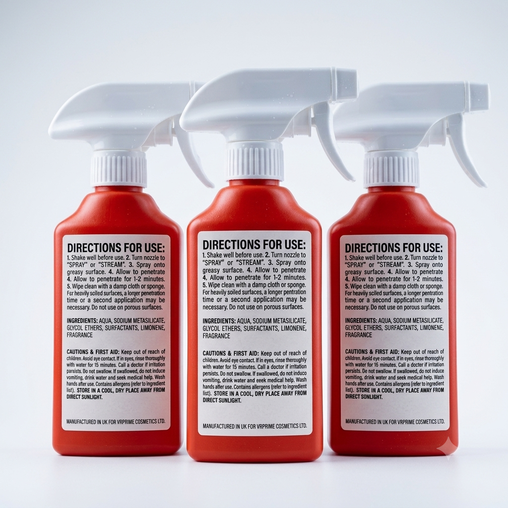 Kitchen Cleaner Foam Spray (Pack of 2)