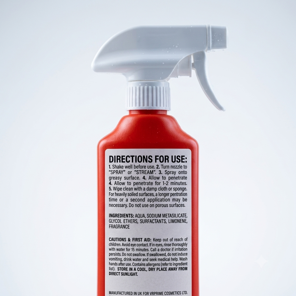 Kitchen Cleaner Foam Spray (Pack of 2)