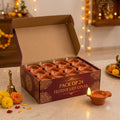 AuraGlow™ Water Sensor Floating Diyas – Pack of 24 | Instant Festive Glow