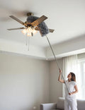 The Aura Home™ Extendable Microfiber Duster | 30–100 Inch Long Handle with Bendable Head