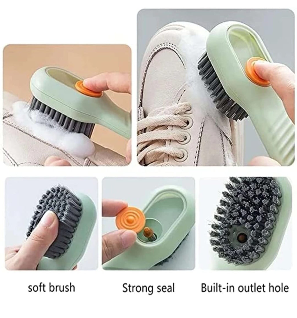 The Aura Home™ Smart Liquid Dispensing Cleaning Brush
