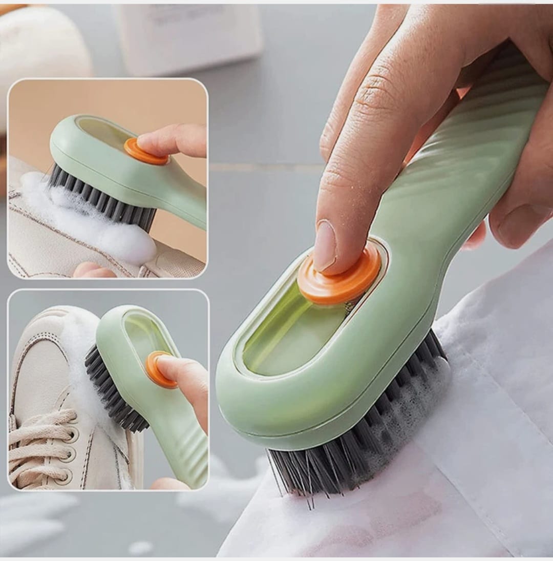 The Aura Home™ Smart Liquid Dispensing Cleaning Brush