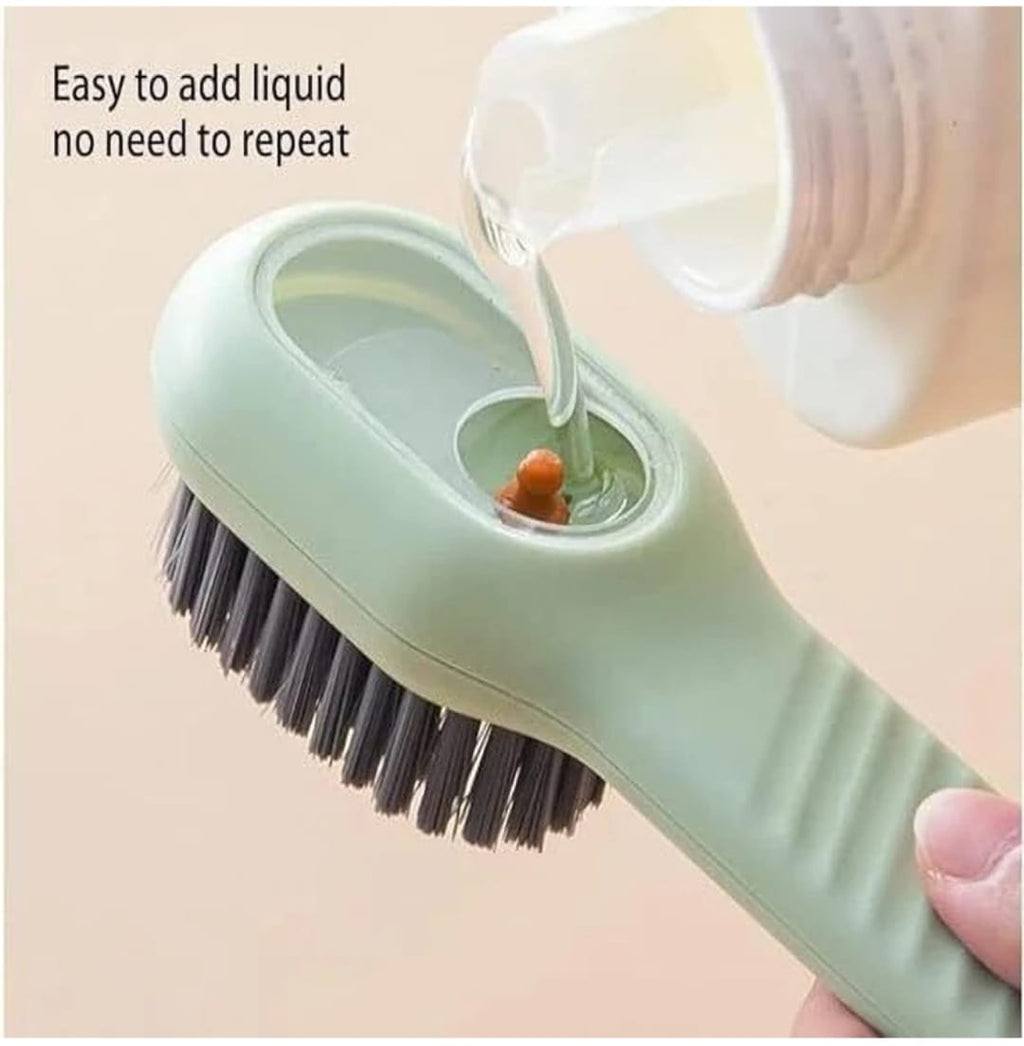The Aura Home™ Smart Liquid Dispensing Cleaning Brush
