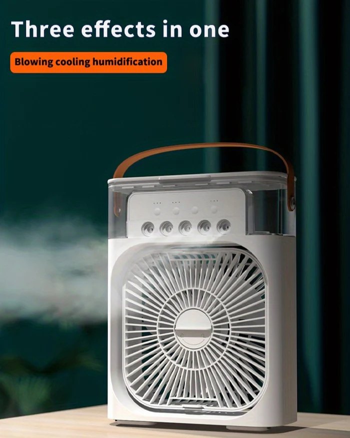 The Aura Home™ Arctic Air Mini Cooler | 3-in-1 Portable Cooling Fan